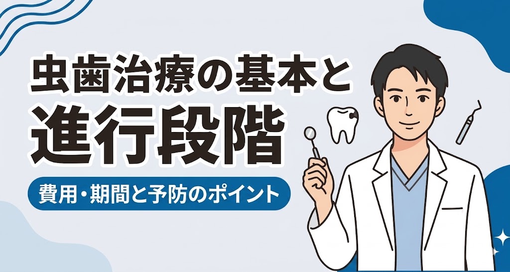 虫歯治療の基本と進行段階｜費用・期間と予防のポイント