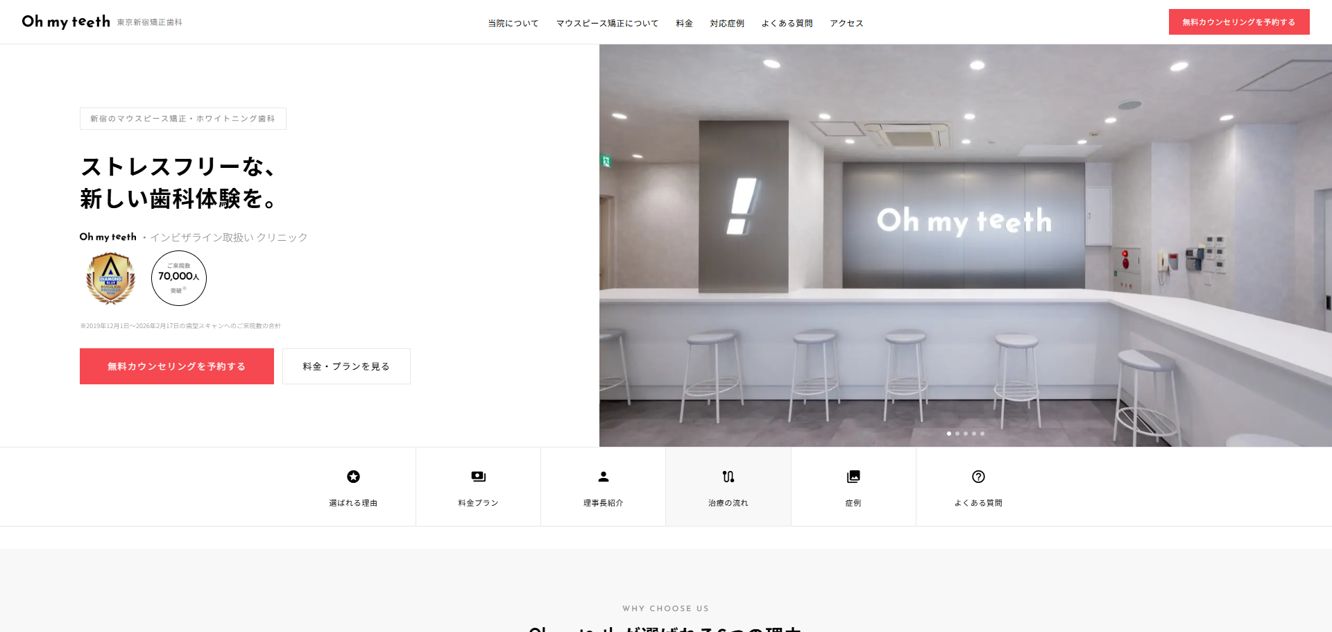東京新宿矯正歯科の公式サイト